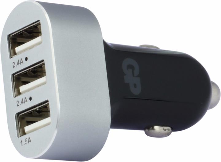 Produktbild GP Batteries GP CC61 Car Adapter, 3x USB