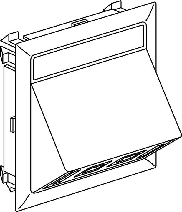 Produktbild Schneider Electric Anschlusssatz schräg 2XActassi 250 cat6 UTP weiss RAL9016 Typ:CYB-DP 5974095