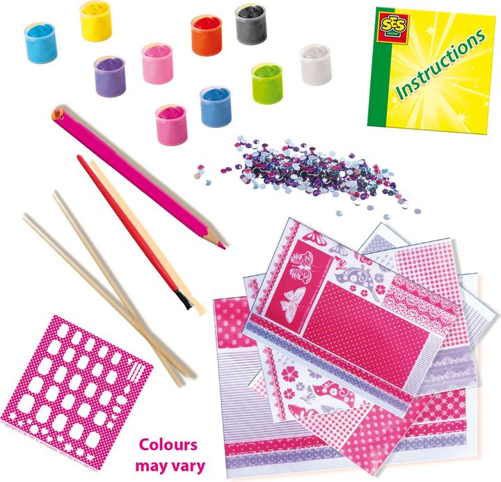 Actual product image Ses decorate nails (Artificial nails, multicolour)