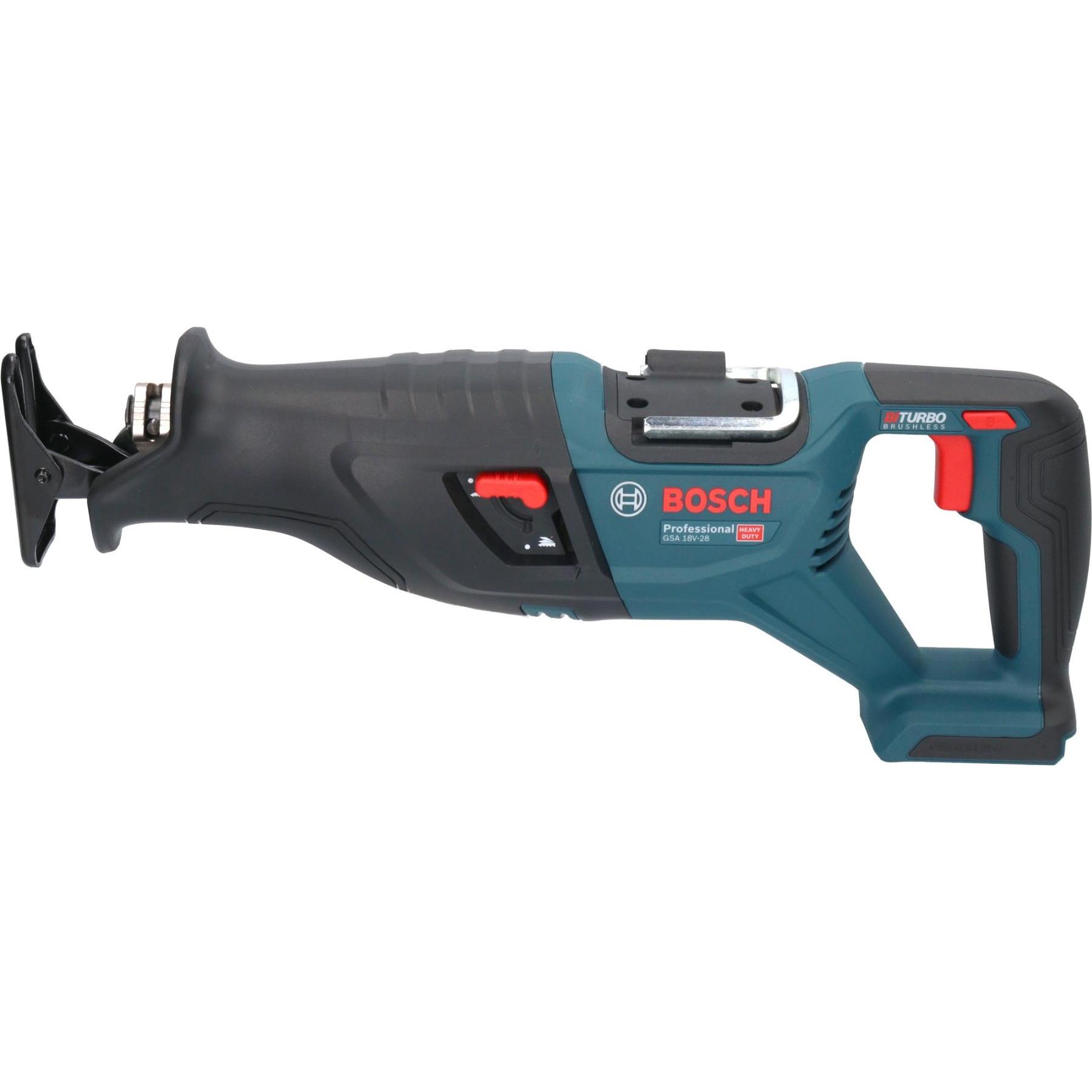 Thumbnail - Bosch Professional, Säbelsäge, Bosch GSA 18V-28 Professional Akku Säbelsäge 18 V BITURBO Brushless + 1x ProCORE Akku 8,0...