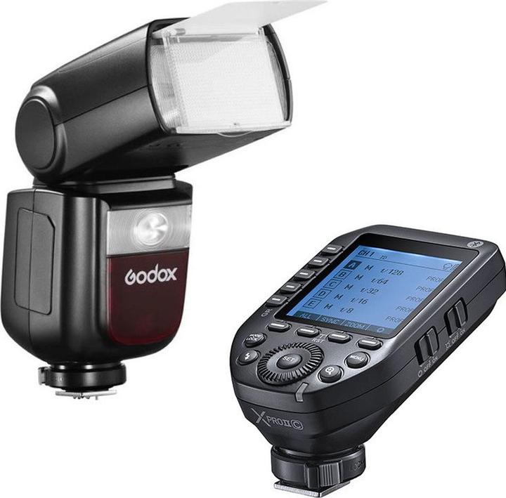 Produktbild Godox Speedlite V860III Canon X PRO II Trigger Kit (Aufsteckblitz, Canon, Godox)
