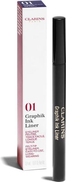 Actual product image Clarins CLA Graphik Ink Liner N 1 black (01, Black, Intense Black)