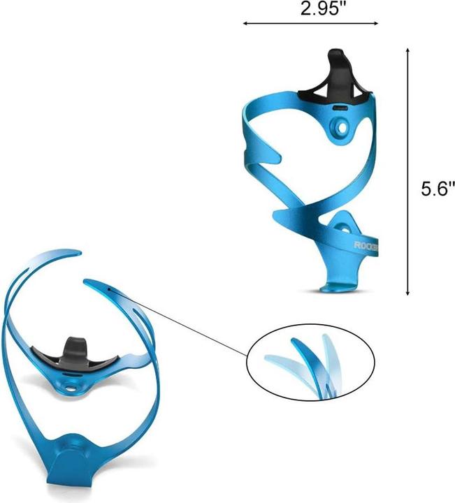 Produktbild Rockbros 2017-11ABL Fahrrad-Trinkflaschenhalter – blau