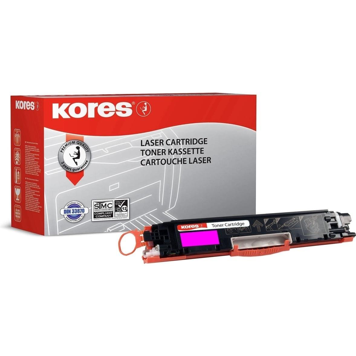 Kores, Toner, Toner für Canon Laserdrucker Laser Shot 7010 magenta Kapazitaet ca. 1.000 Seiten (M)