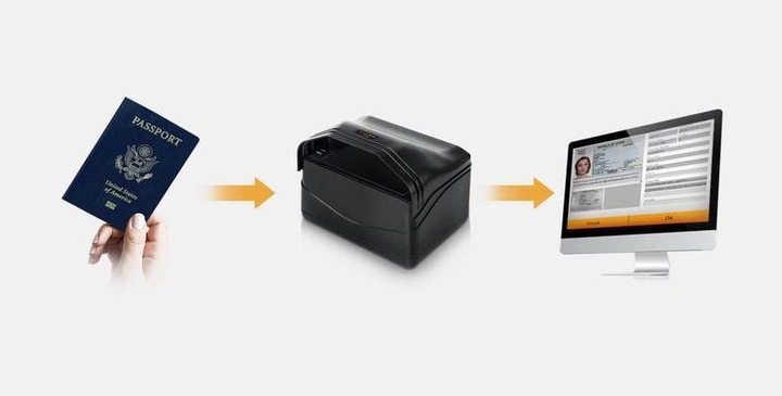 Produktbild Plustek Securescan X-Mini Passportscanner In (USB)