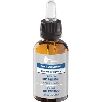 Ava Cosmetics, Gesichtsreinigung, Pore Solutions Bio Peeling 5 Phytinsäure 30ml Schwarz (Peeling, 30 ml)