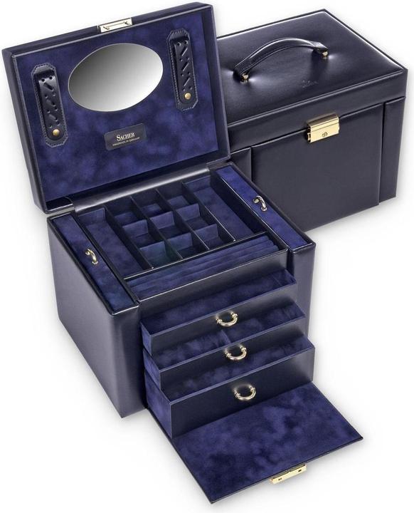 Produktbild Sacher 88.301.014023 - Schmuckkasten Marta acuro navy (Leder)