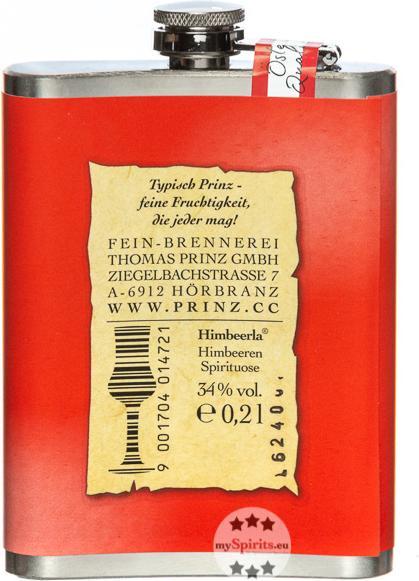 Produktbild Prinz Flachmann Himbeerla 0,2l