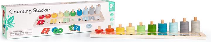 Produktbild Classic World Houten Stapelteller, 66dlg.