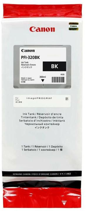 Actual product image Canon Ink PFI-320BK, black (FC)