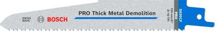 Actual product image Bosch Professional Zubehör Expert 'Thick Tough Metal' S 1155 CHC reciprocating saw blade, 10 pieces