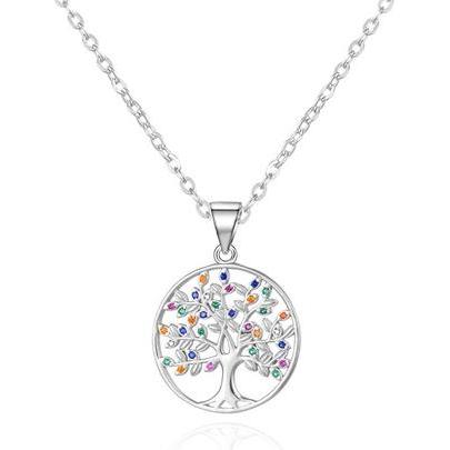 Agato, Halsschmuck, Silver necklace Tree of Life AGS1600/47 (chain. pendant)