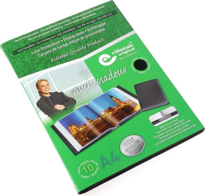 Produktbild Rillstab Sichtbuch (A4, 1x)