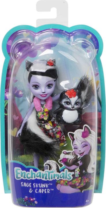 Actual product image Enchantimals Sage Skunk Doll