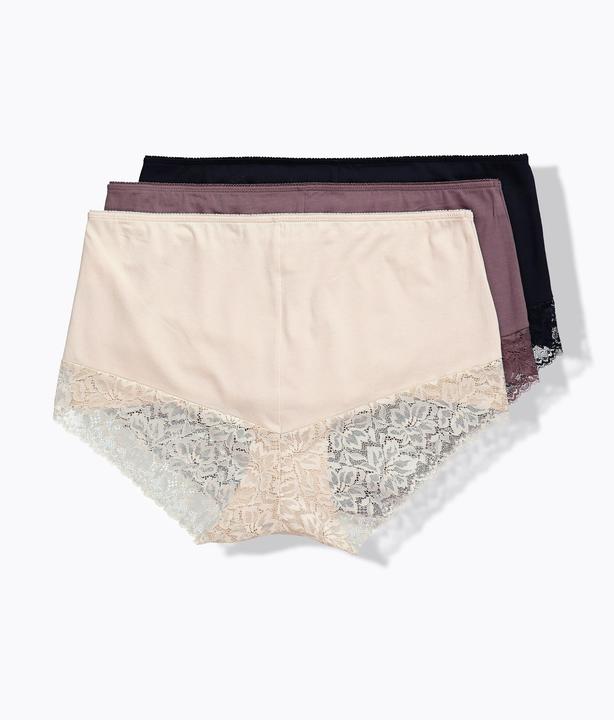 Produktbild Ulla Popken Hipster, 3er-Pack, Spitze (58, 3er Pack)