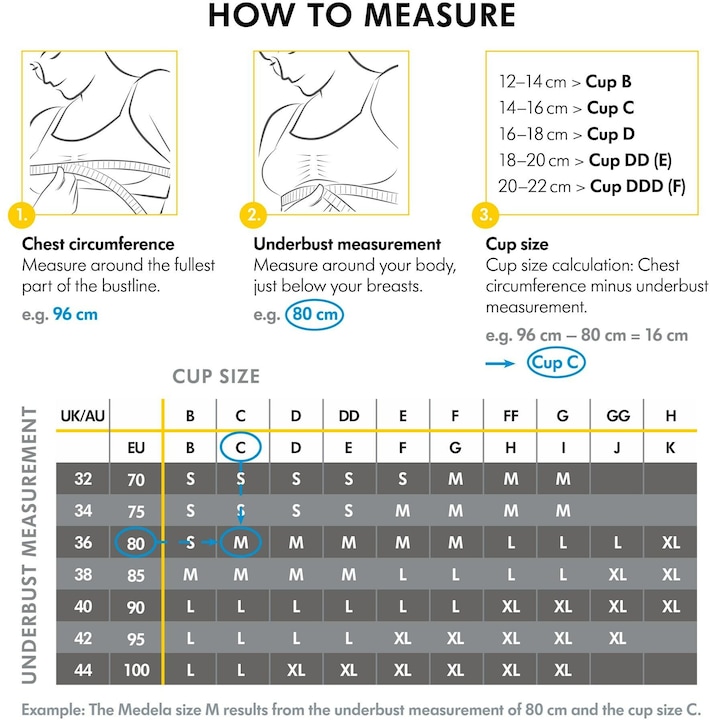 Produktbild Medela Keep Cool Still- und Schlaf-BH (M)