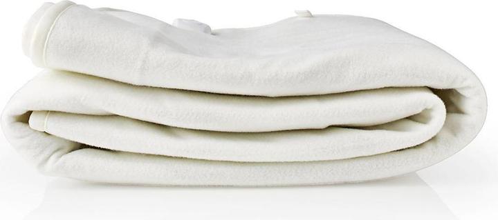 Nedis Coperta elettrica - Coperta in poliestere - Misura doppia - 140 x 160 cm - 3 livelli di calore - (160 x 140 cm)