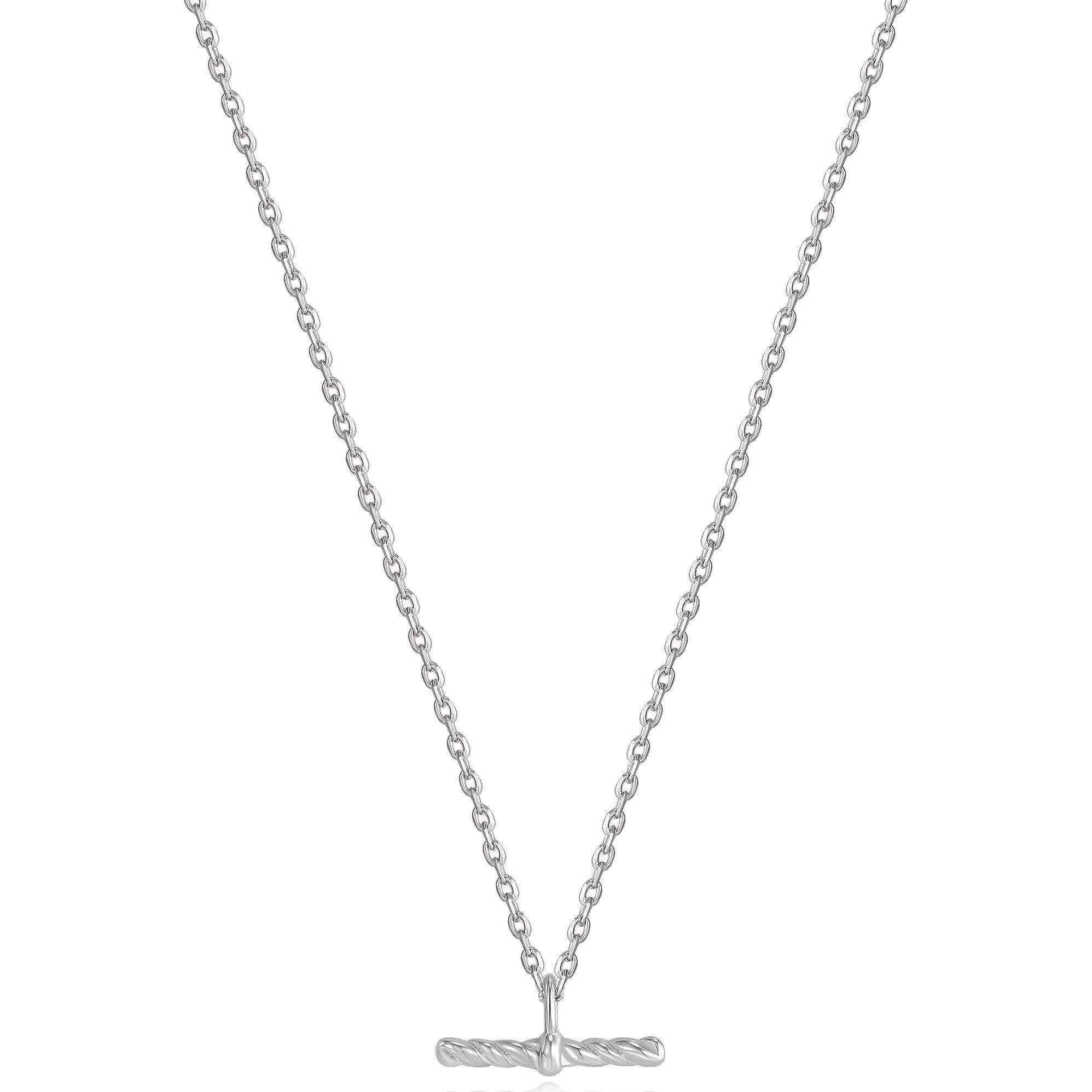 Ania Haie, Halsschmuck, N036-01H Ropes & Dreams Damen Halskette, verstellbar, (925er Silber, 40 - 45 cm)