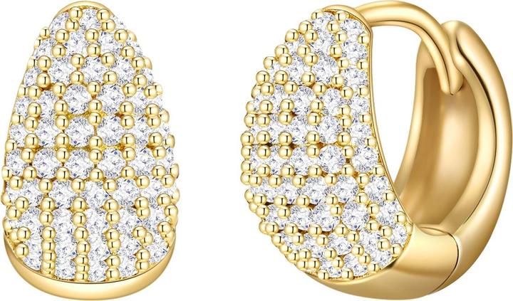 Image du produit Glanzstücke München Femmes argent sterling zirconium or jaune - 28973 (Argent Sterling)