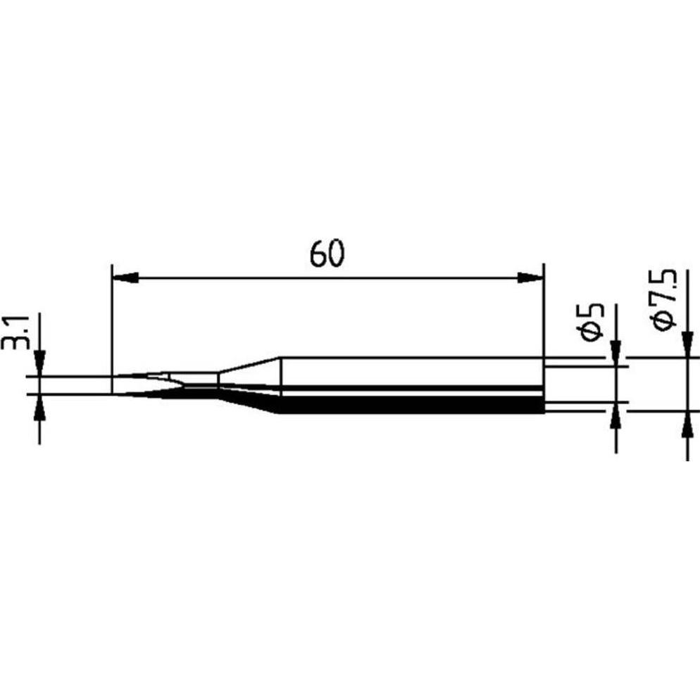 Thumbnail - Kurtz Ersa Long life soldering tip (Lötspitze), Lötgerät Zubehör