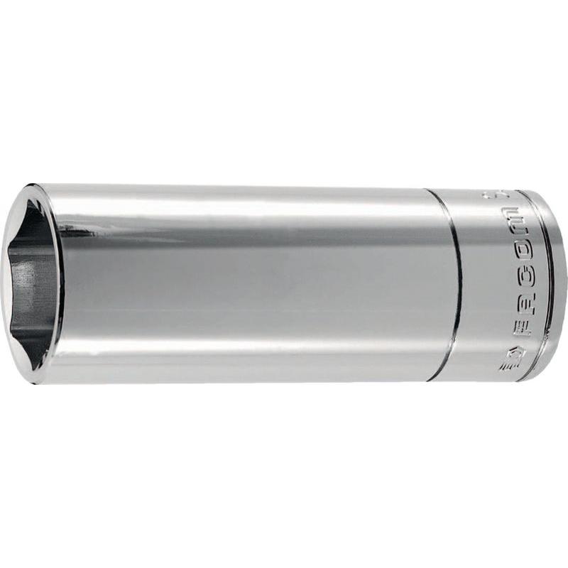 Facom, Steckschlüssel + Stecknuss, Sechskanteinsatz lang 1/2" S.HLA (17 mm)