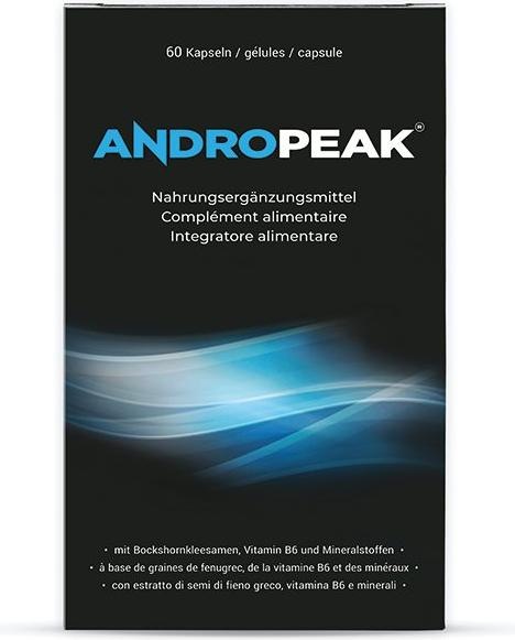 Image du produit Andropeak Capsule (60 pièce(s), Cachets, 70 g)