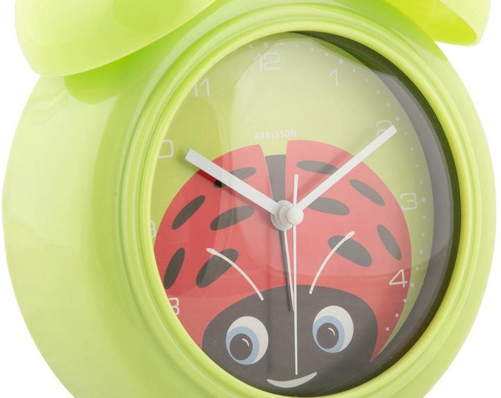 Actual product image Karlsson Wecker Marienkäfer Grün, Anzeige: Analog, Detailfarbe