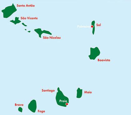 Actual product image Cape Verde Islands 80000