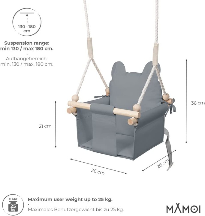 Produktbild Mamoi Kinderschaukel