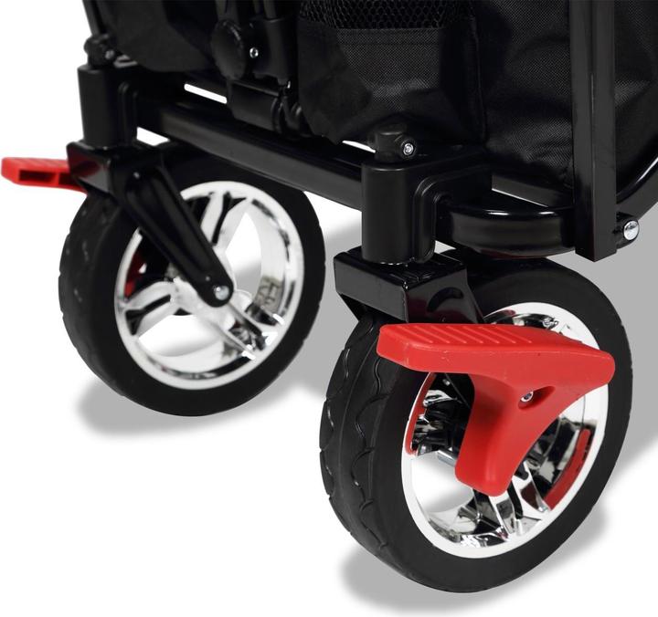 Actual product image Fuxtec Bollerwagen FX-CT500 "VfB Stuttgart"-Edition mit Sonnendach