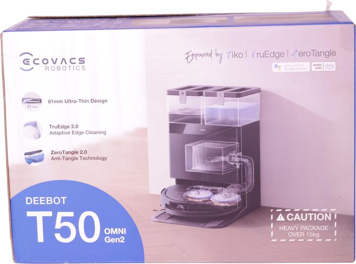 Productafbeelding Ecovacs T50 Omni Gen.2 (15000 Pa, Wisdoekjes (roterend))