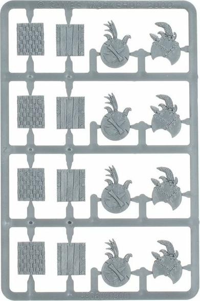 Actual product image Games Workshop Warhammer ToW - Orc & Tapestry : Tapestries (Plastic)