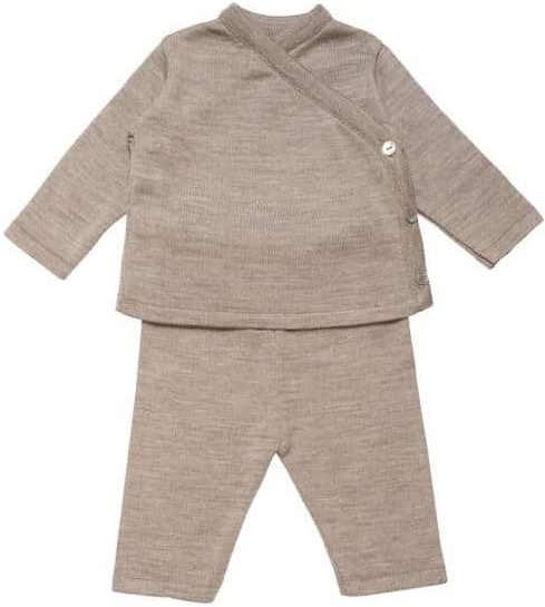 Produktbild Huttelihut Baby Set aus Merinowolle Camel (68, 74)