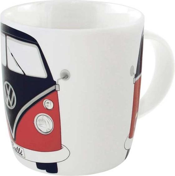 Image du produit Konjac Sponge Krus, VW T1 bus "classic", rød/sort