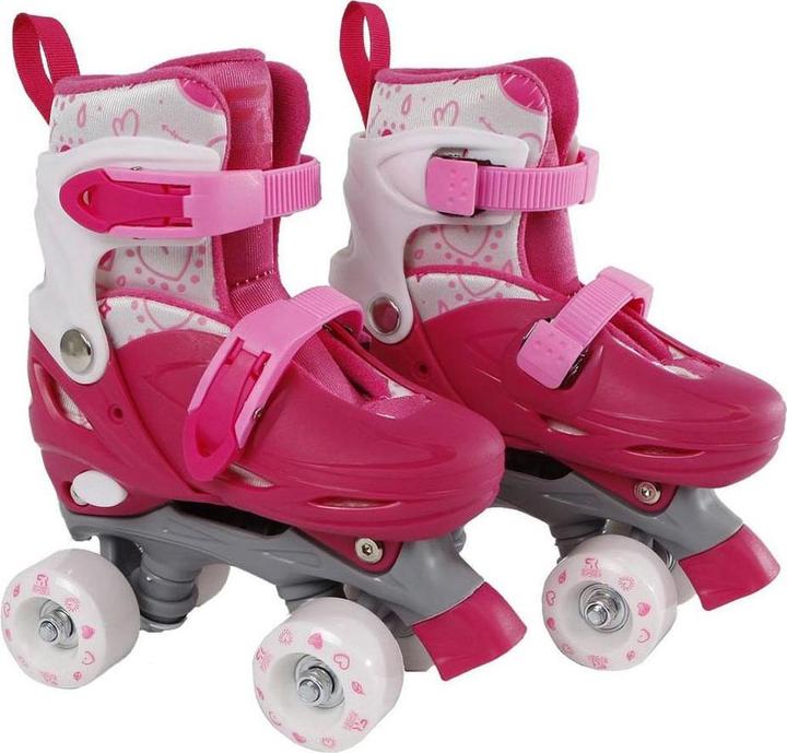 Actual product image Street Rider Roller Skates Pink adjustable, size 31-35 (31)