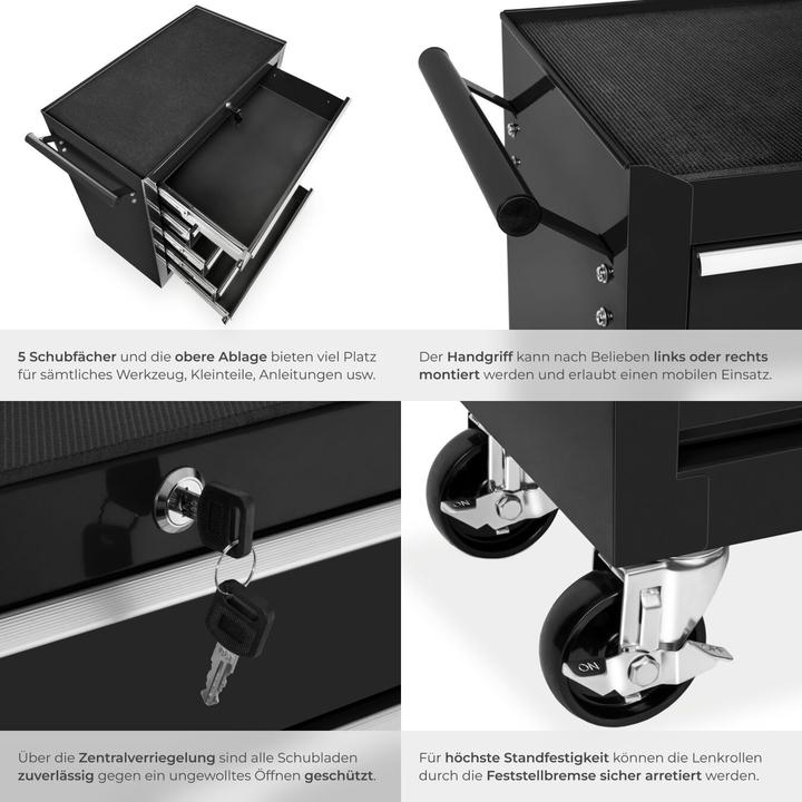 Immagine prodotto tectake Carrello degli attrezzi (1 x)