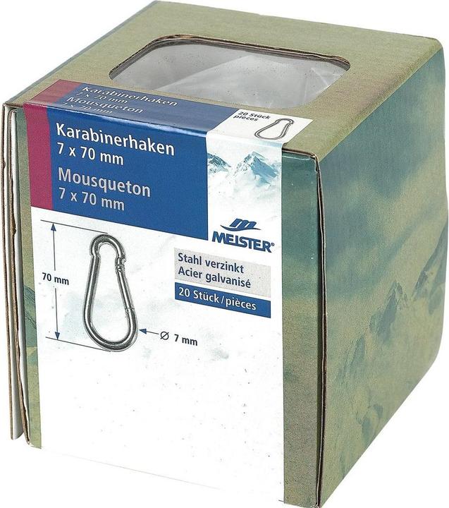 Produktbild Meister Karabinerhaken