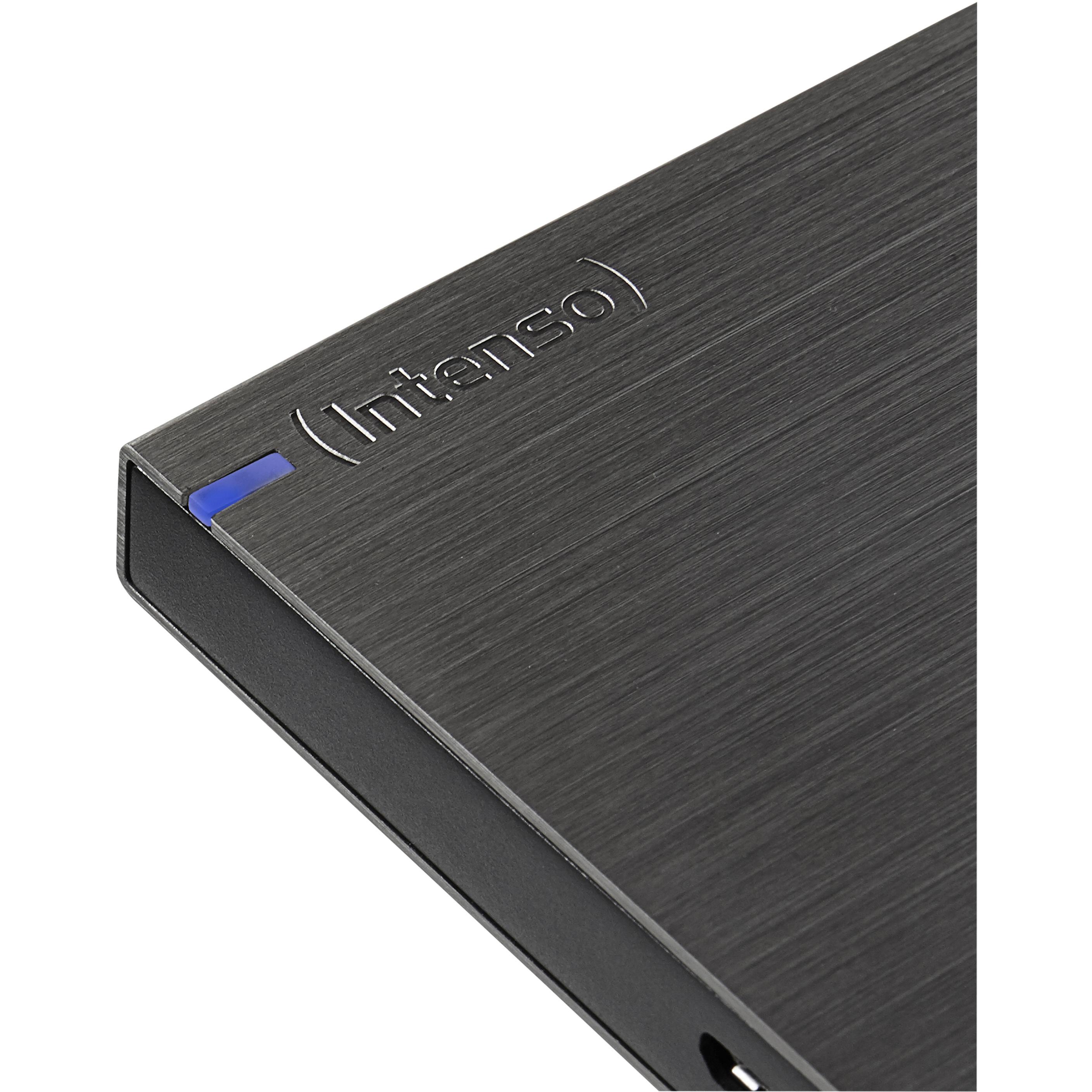 Intenso External Hard Drive HDD  1TB USB 3.0 Color Anthracite 6028660 (1 TB), Externe Festplatte, Grau