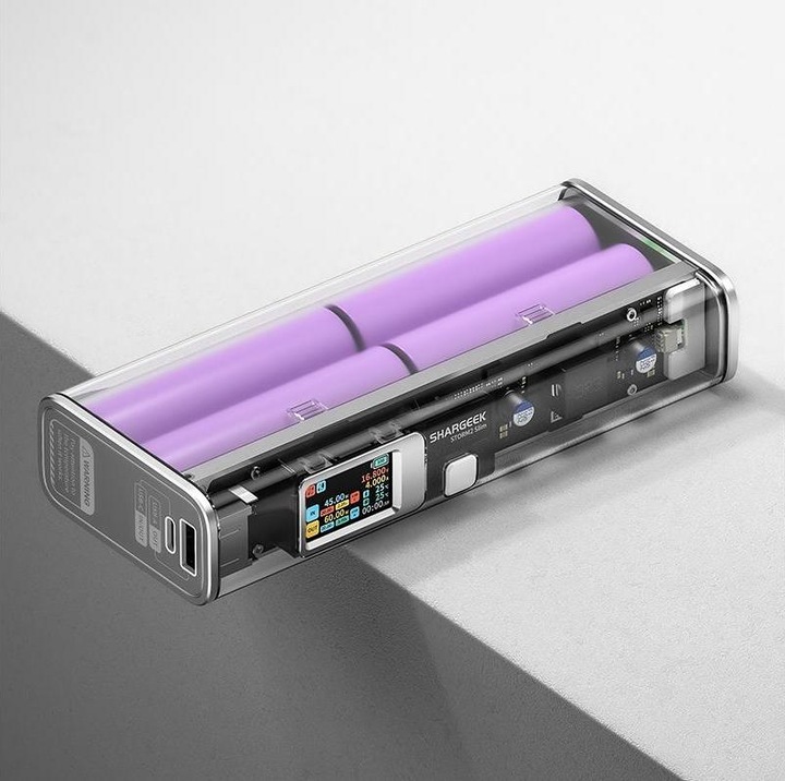 Actual product image Sharge 130 (20000 mAh, 100 W, 74 Wh)