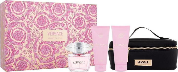 Image du produit Versace Bright Crystal Christmas 2024 Eau de Toilette / BShower Gel / Body Lotion / Case (Coffret de parfum)