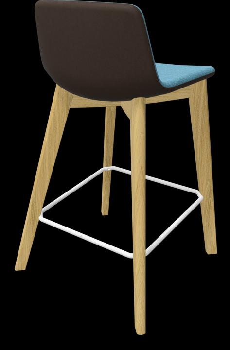 Actual product image Narbutas Twist & Sit Bar Stool