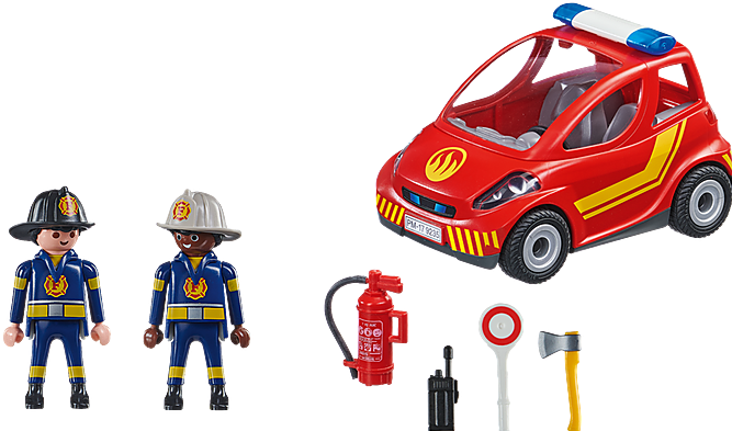 Actual product image Playmobil 71035 Fire brigade small car (71035, Playmobil City Action)