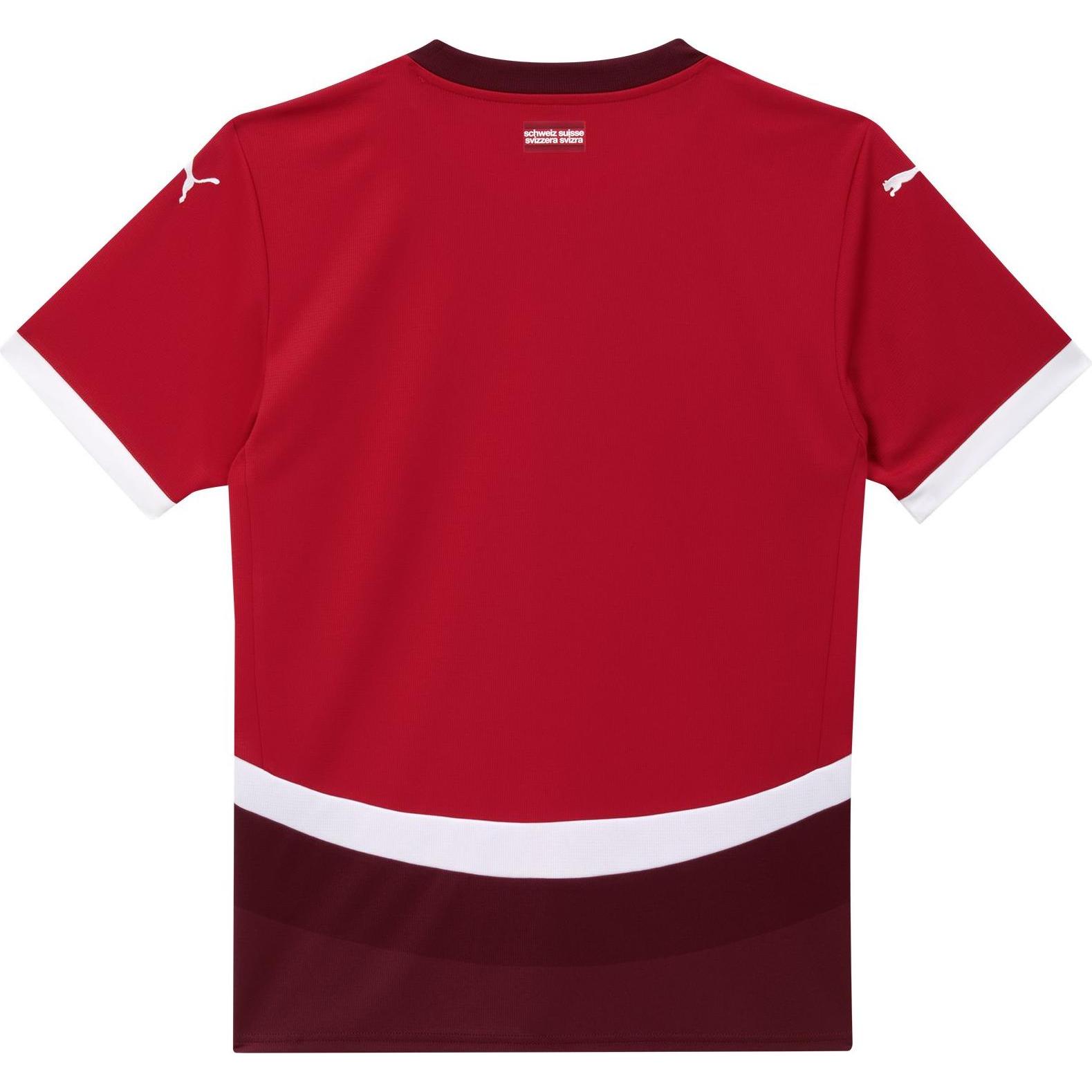Thumbnail - Puma, Herren, Fussballtrikot, Schweiz Home Replica EM 2024 (L), Rot, L