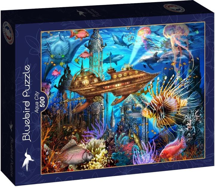 Immagine prodotto Bluebird Puzzle 500 pezzi Aqua City (500 pezzi)