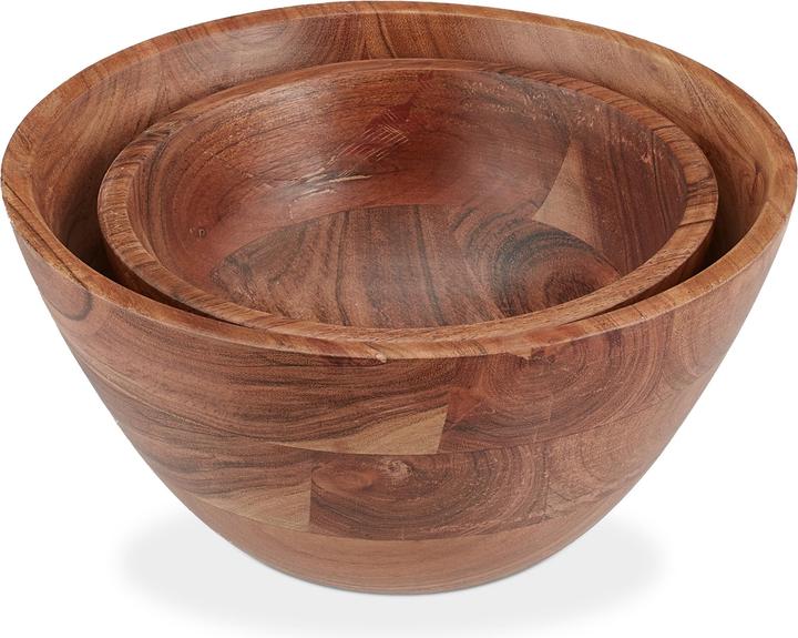 Image du produit Relaxdays 2x saladiers (19 cm, 0.88 l, 2 x)
