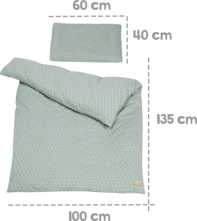 Immagine prodotto Roba Set regalo BIO Jersey Sleeping Large Lil Planet verde ghiaccio (100 x 135 cm, 100 x 135 cm)