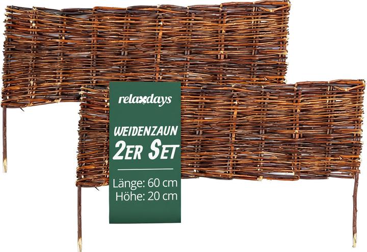 Produktbild Relaxdays Beeteinfassung (60 cm)