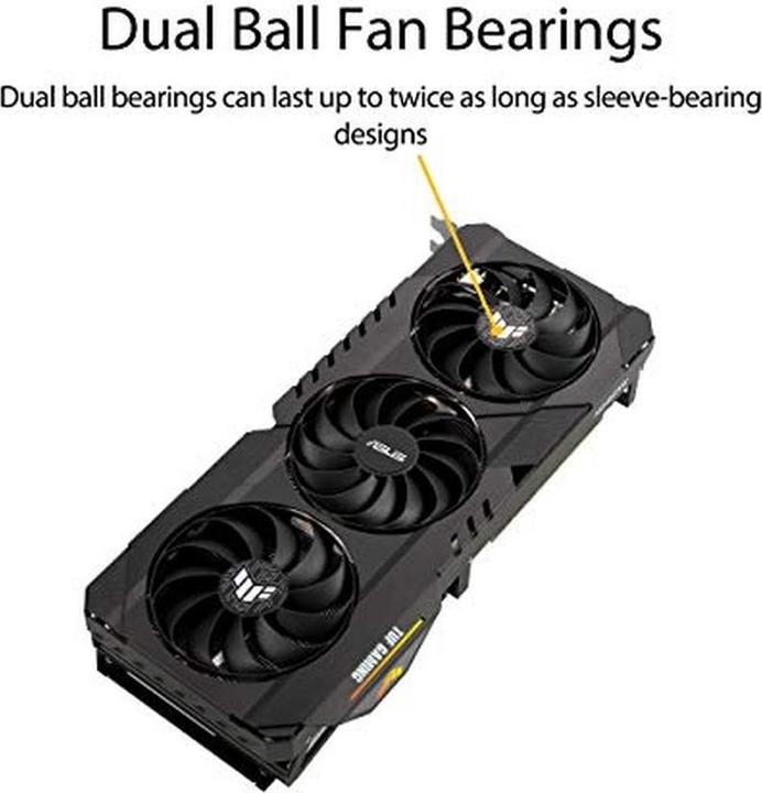 Actual product image ASUS TUF GAMING Radeon RX 6700 XT OC Edition (12 GB)