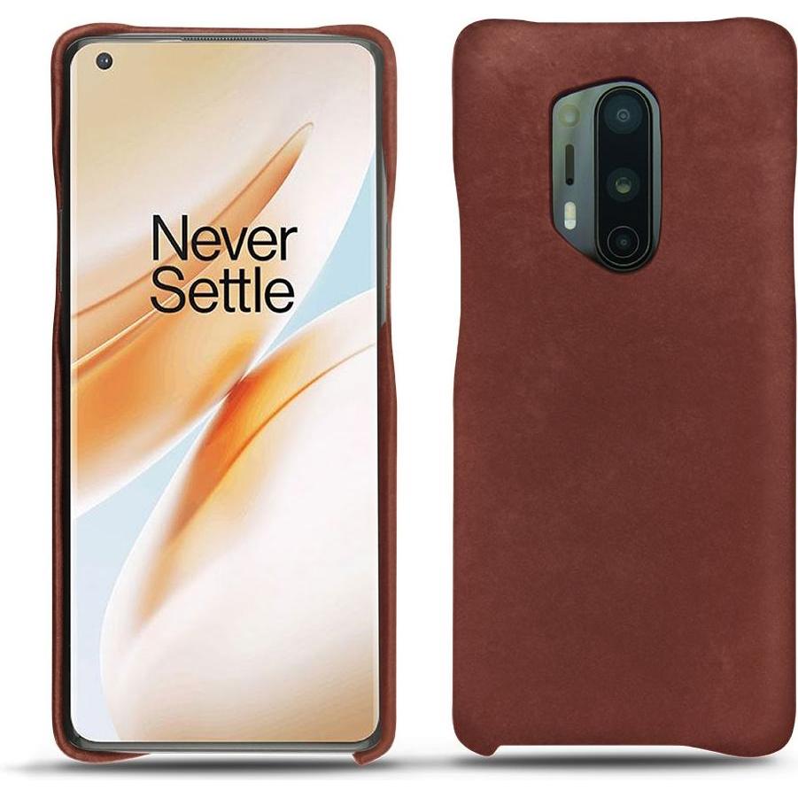 Noreve Lederschutzhülle (OnePlus 8 Pro), Smartphone Hülle, Rot