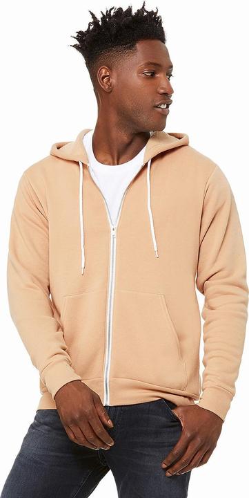 Produktbild Bella Canvas Kapuzenpullover Durchgehender Reissverschluss (XS)